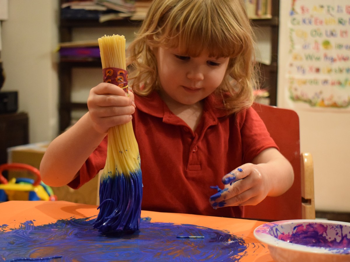 8 lavoretti da fare con gli spaghetti!