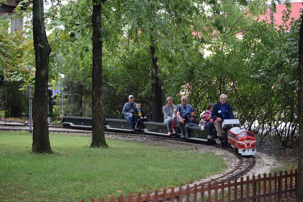 trenino bambini Budapest