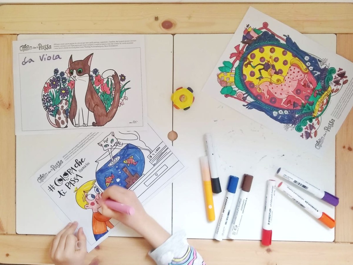 Iniziative culturali per bambini in quarantena