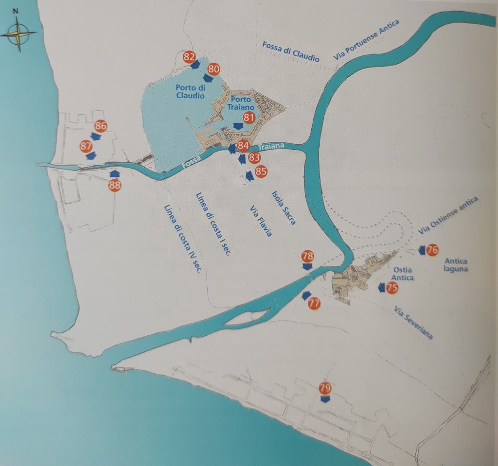 portus-via flavia- necropoli di porto- ostia antica