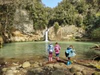 Le cascate di Cerveteri con bambini
